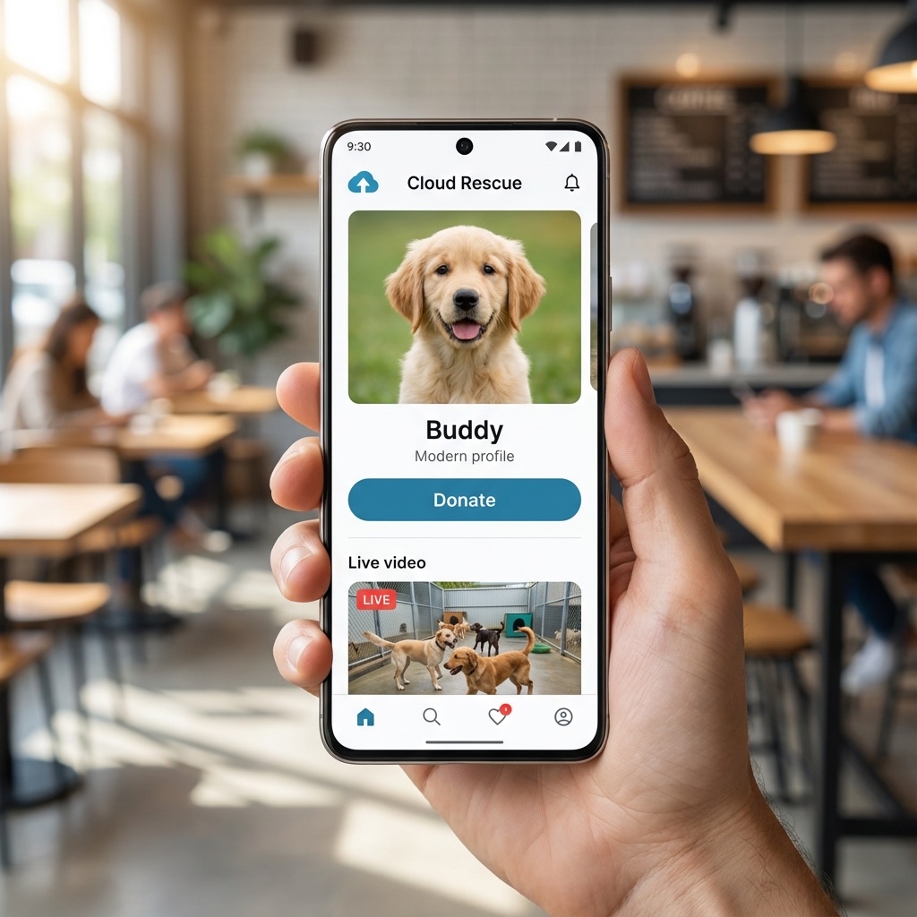 Cloud Rescue App Interface